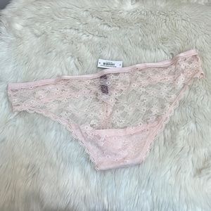 Adore Me Lace Panties 3X NWT String Thong Plus Size